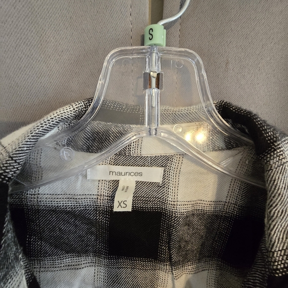 X-small button down flannel - Picture 2 of 2